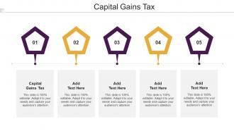 Capital Gains Tax Ppt Powerpoint Presentation Inspiration Example Topics Cpb