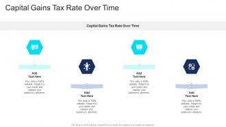 Capital Gains Tax Rate Over Time In Powerpoint And Google Slides Cpb