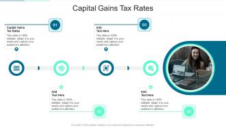 Capital Gains Tax Rates In Powerpoint And Google Slides Cpb