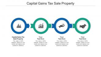 Capital gains tax sale property ppt powerpoint presentation inspiration example cpb