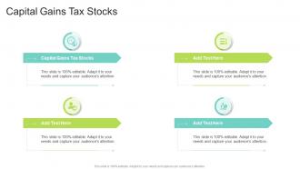 Capital Gains Tax Stocks In Powerpoint And Google Slides Cpb