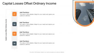 Capital Losses Offset Ordinary Income In Powerpoint And Google Slides Cpb