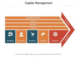 Capital management ppt powerpoint presentation show smartart cpb