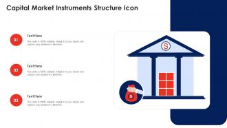 Capital Market Instruments Structure Icon
