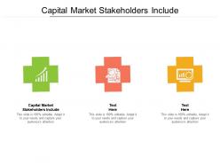 Capital market stakeholders include ppt powerpoint presentation pictures graphics download cpb