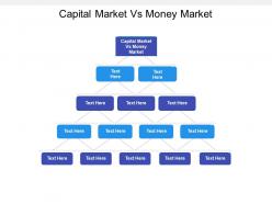 Capital market vs money market ppt powerpoint presentation graphic cpb