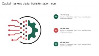 Capital Markets Digital Transformation Icon