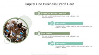 Capital One Business Credit Card In Powerpoint And Google Slides Cpb