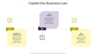 Capital One Business Loan In Powerpoint And Google Slides Cpb