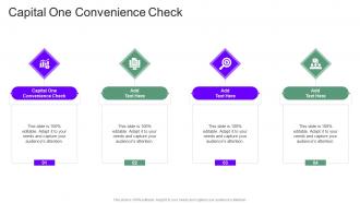 Capital One Convenience Check In Powerpoint And Google Slides Cpb