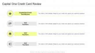 Capital One Credit Card Review In Powerpoint And Google Slides Cpb