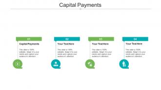 Capital payments ppt powerpoint presentation slides templates cpb