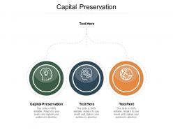 Capital preservation ppt powerpoint presentation inspiration file formats cpb
