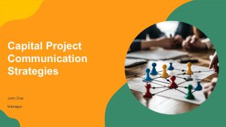 Capital Project Communication Strategies PPT Mockup AT