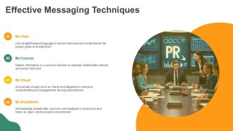 Capital Project Communication Strategies PPT Mockup AT Engaging Interactive