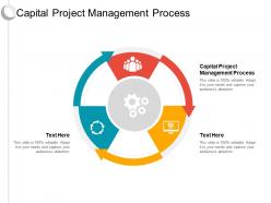 Capital project management process ppt powerpoint presentation infographics graphics design cpb