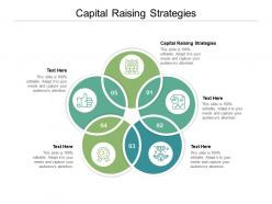 Capital raising strategies ppt powerpoint presentation layouts good cpb