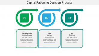 Capital rationing decision process ppt powerpoint presentation ideas graphics tutorials cpb