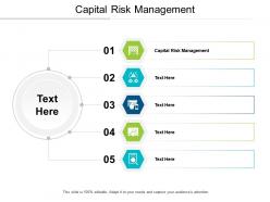 Capital risk management ppt powerpoint presentation infographics infographics cpb