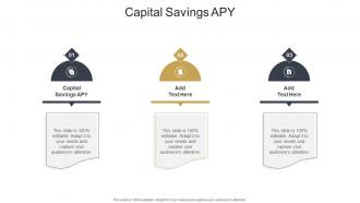 Capital Savings Apy In Powerpoint And Google Slides Cpb