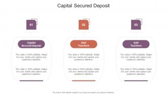 Capital Secured Deposit In Powerpoint And Google Slides Cpb