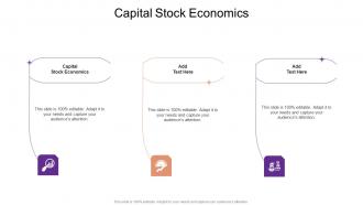 Capital Stock Economics In Powerpoint And Google Slides Cpb