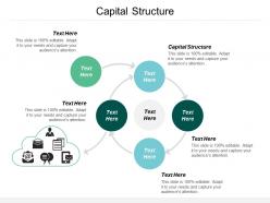 Capital structure ppt powerpoint presentation icon images cpb