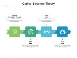 Capital structure theory ppt powerpoint presentation inspiration visual aids cpb