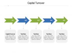 Capital turnover ppt powerpoint presentation summary infographic template cpb