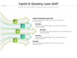 Capital vs operating lease gaap ppt powerpoint presentation pictures background image cpb