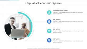 Capitalist Economic System In Powerpoint And Google Slides Cpb