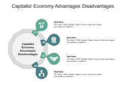 Capitalist economy advantages disadvantages ppt powerpoint presentation portfolio designs cpb