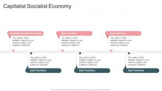 Capitalist Socialist Economy In Powerpoint And Google Slides Cpb