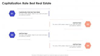 Capitalization Rate Best Real Estate In Powerpoint And Google Slides Cpb