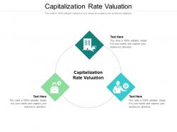 Capitalization rate valuation ppt powerpoint presentation inspiration examples cpb