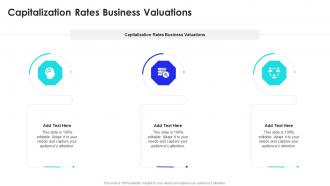 Capitalization Rates Business Valuations In Powerpoint And Google Slides Cpb