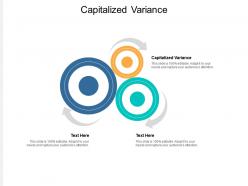Capitalized variance ppt powerpoint presentation gallery vector cpb