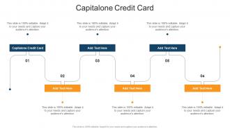 Capitalone Credit Card In Powerpoint And Google Slides Cpb