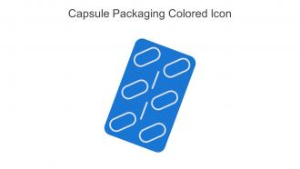 Capsule Packaging Colored Icon In Powerpoint Pptx Png And Editable Eps Format
