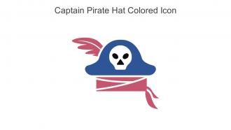 Captain Pirate Hat Colored Icon In Powerpoint Pptx Png And Editable Eps Format