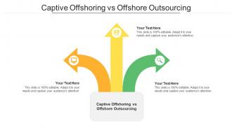 Captive Offshoring Vs Offshore Outsourcing Ppt Powerpoint Presentation Icon Maker Cpb