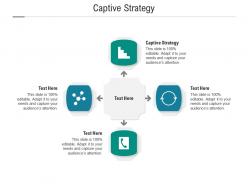 Captive strategy ppt powerpoint presentation professional background image cpb