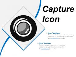 Capture icon 11 ppt slide themes