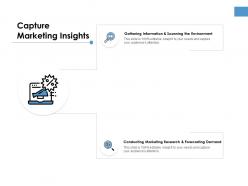 Capture marketing insights ppt powerpoint presentation professional deck