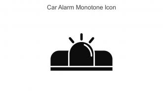 Car Alarm Monotone Icon In Powerpoint Pptx Png And Editable Eps Format