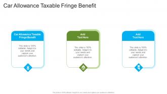 Car Allowance Taxable Fringe Benefit In Powerpoint And Google Slides Cpb