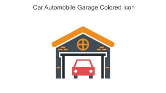 Car Automobile Garage Colored Icon In Powerpoint Pptx Png And Editable Eps Format