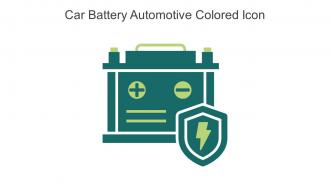 Car Battery Automotive Colored Icon In Powerpoint Pptx Png And Editable Eps Format