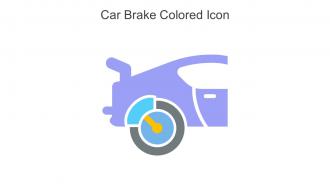 Car Brake Colored Icon In Powerpoint Pptx Png And Editable Eps Format