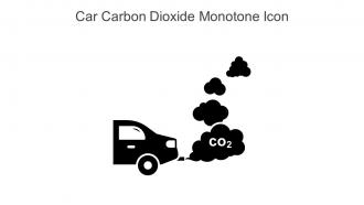 Car Carbon Dioxide Monotone Icon In Powerpoint Pptx Png And Editable Eps Format